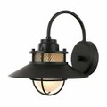 Or Liam Collection 1 Light Matte Black Finish Outdo Downward Wall Mount Lantern OR3253263